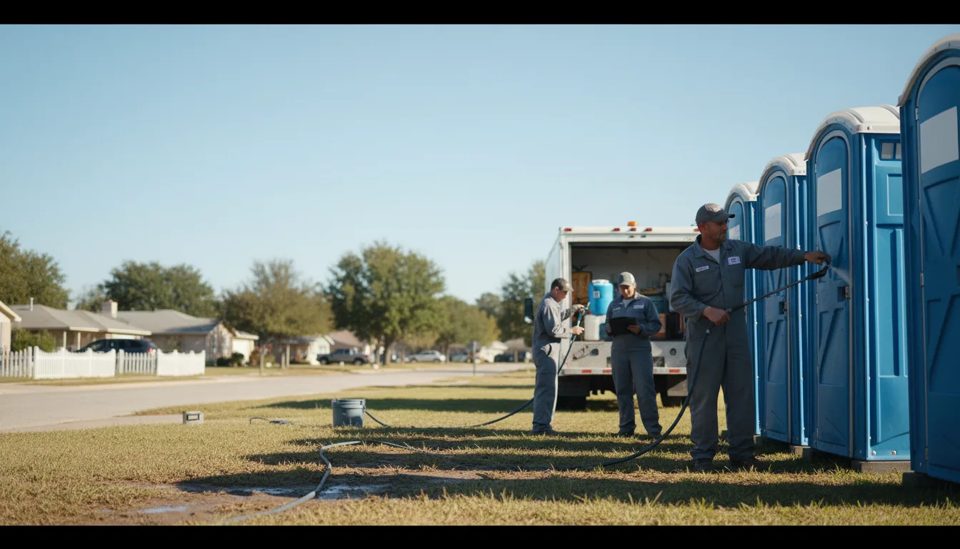 Long-Term Portable Toilet Rental in Orion, IL near me